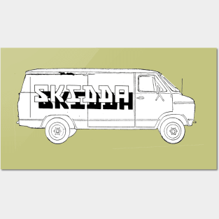 Skidda Truck Posters and Art